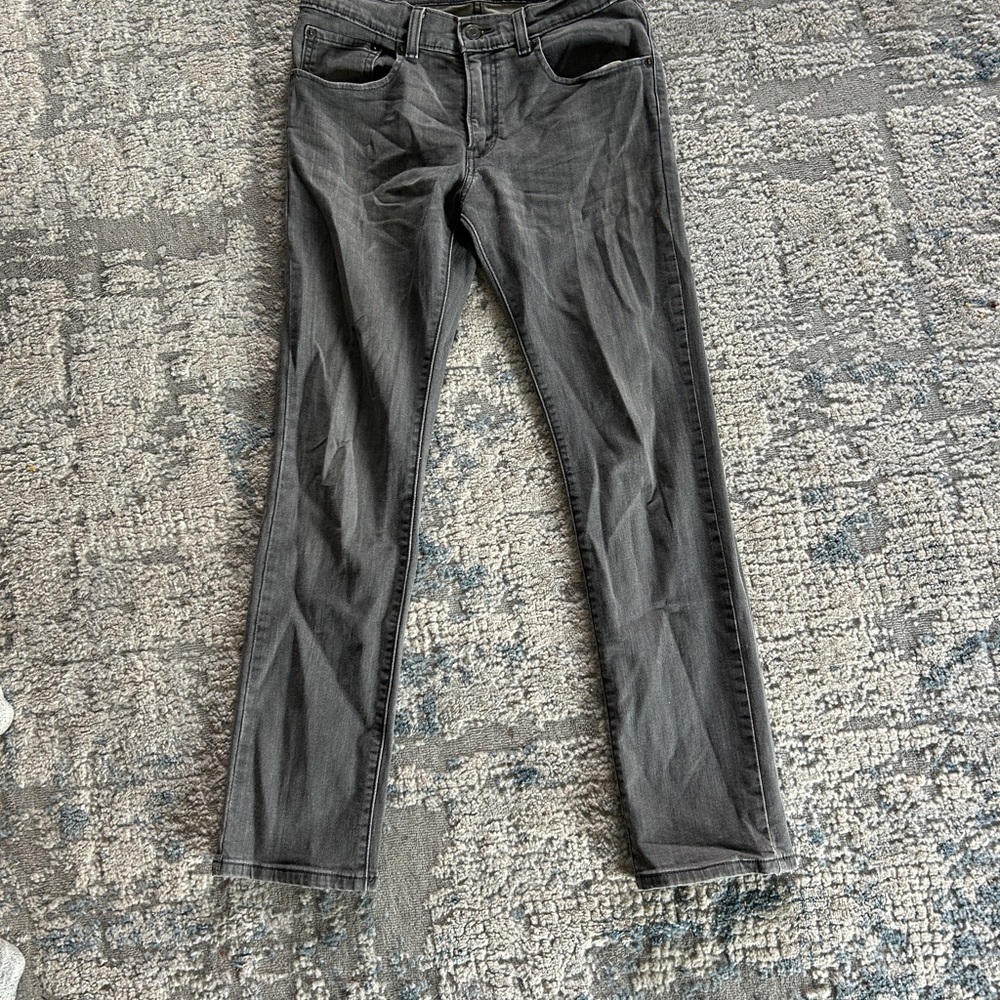 Levi's Charcoal Skinny Fit Jeans